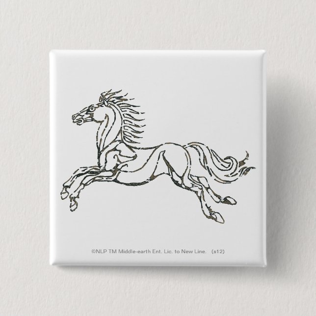 Rohan Symbol 15 Cm Square Badge (Front)