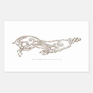 Rohan Symbol Rectangular Sticker