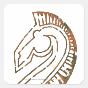 Rohirrim Flag Square Sticker