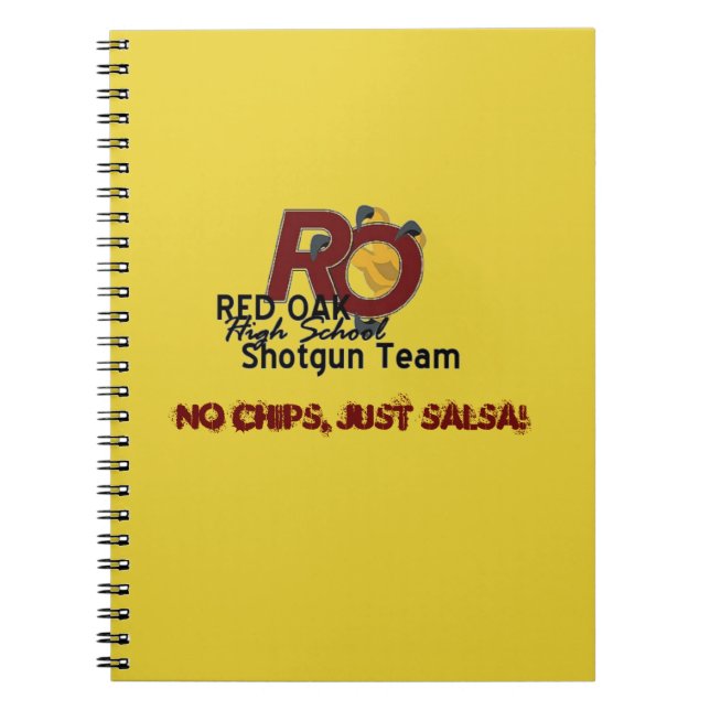 ROHS Shotgun Team Spiral Notebook (Front)