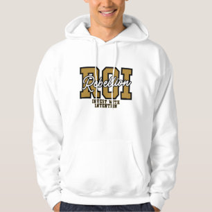 ROI Rebellion Wealth Disruptor Investing In Style Hoodie