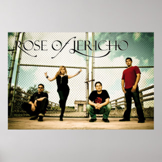 ROJ Band Chain Link Fence Poster