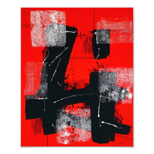 Rojo #101 photo print (Front)