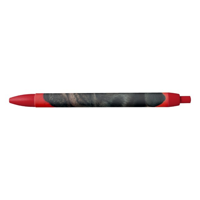 rojo dog black ink pen (Front)