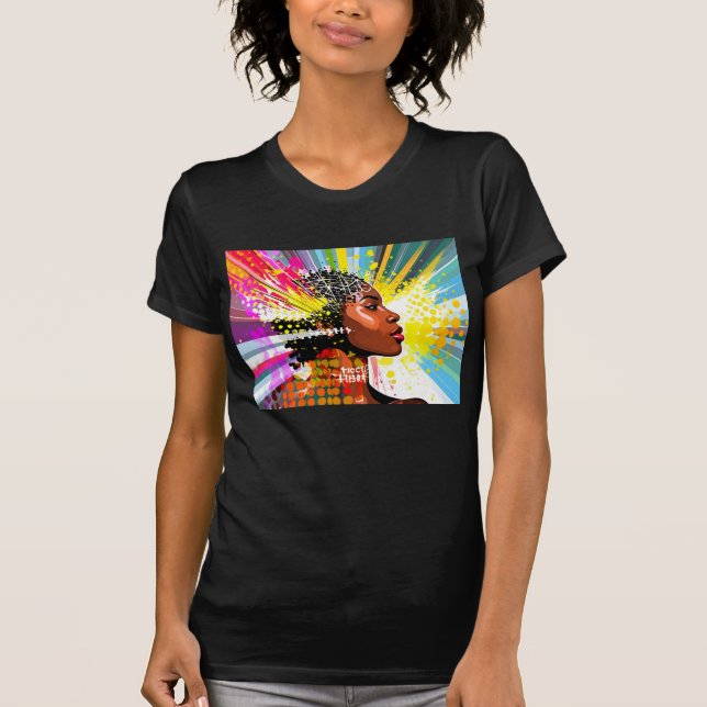 Rokclonedesigns T-Shirt _2025 Art Intelligence Tri (Front)