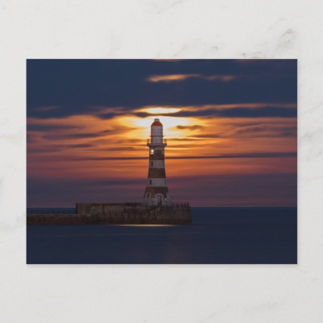 Roker Lighthouse Postcard (Front)