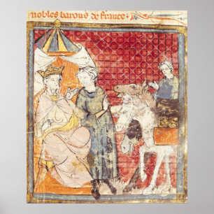 Roland Bidding Farewell to Charlemagne Poster