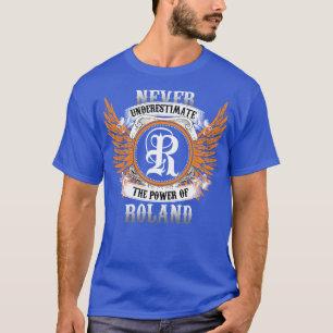 Roland Name Shirt Never Underestimate The Power Of