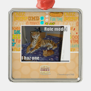 Role Model, I haz one Metal Ornament