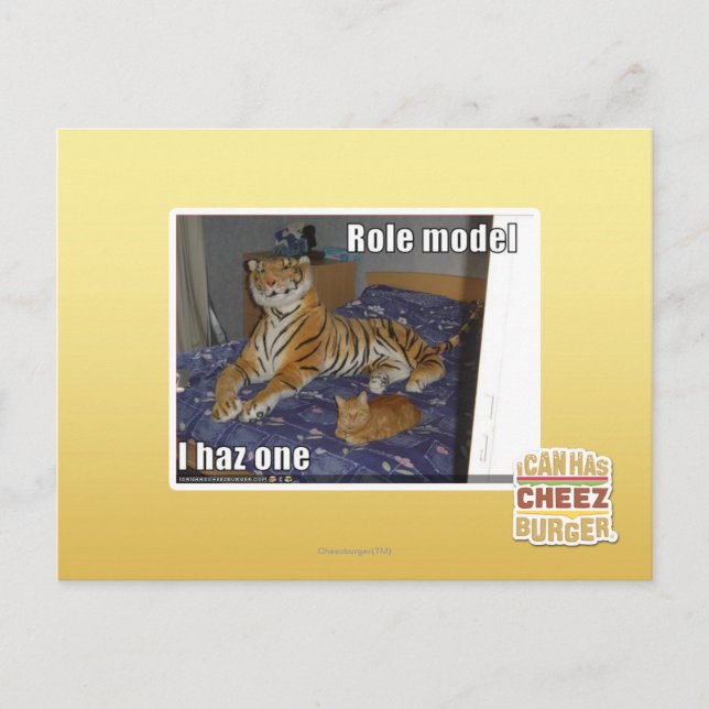Role Model, I haz one Postcard (Front)