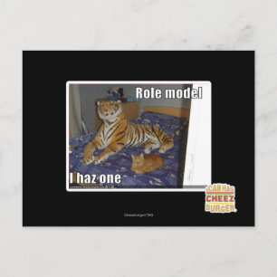 Role Model, I haz one Postcard