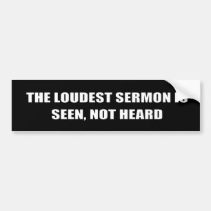 Role model quote bumper sticker