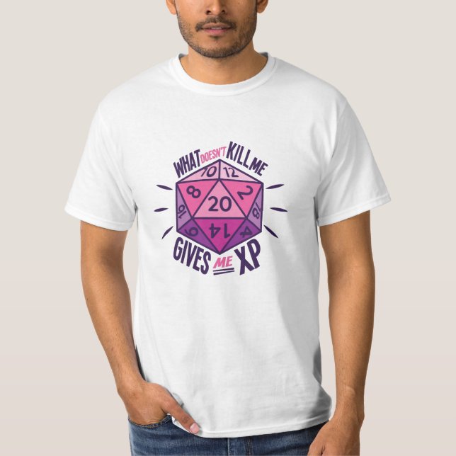 Role Playing Dice T-Shirt (Front)