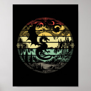 Role Playing Game Rpg Master D20 Tabletop Funny Rp Poster