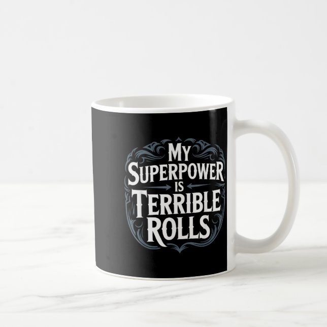 Role Playing Gamer Rpg Master D20 Tabletop Funny R Coffee Mug (Right)