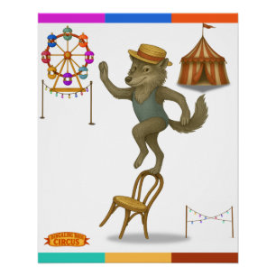 Rolf wolf balancing act poster