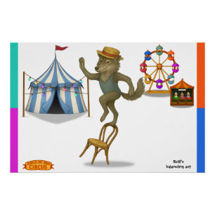 Rolf's balancing act poster