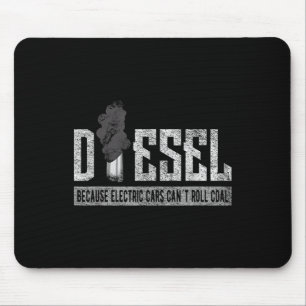 Roll Coal Truck _ Diesel Truck Electric Cars Cant Mouse Pad