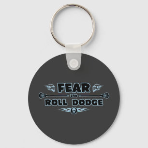 Roll Dodge - blue Key Ring