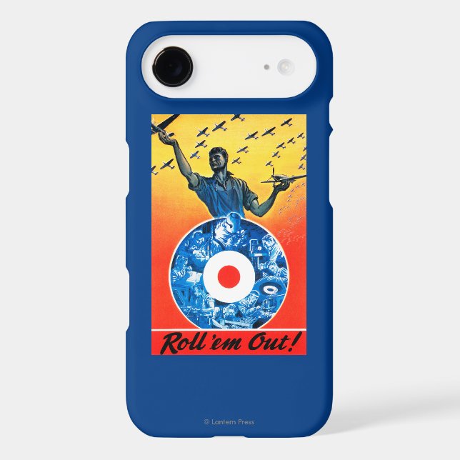 Roll 'em Out Royal Canadian Air Force Case-Mate iPhone Case (Back)