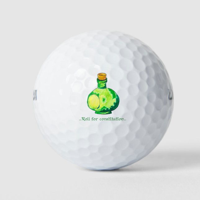 Roll For Constitution! Golf Balls (Front)