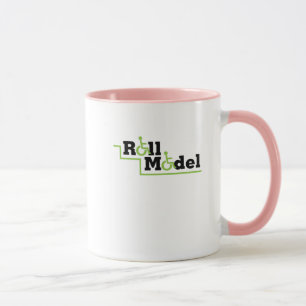 Roll Model Disability Awareness Gift Wheelchair Mug