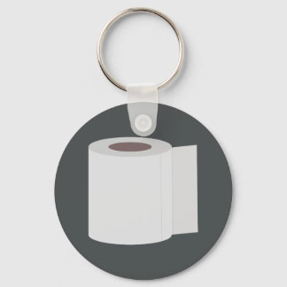 Roll of toilet paper key ring