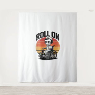 Roll On Skeleton Nurse – Dark Humour Healthcare Vi Tapestry