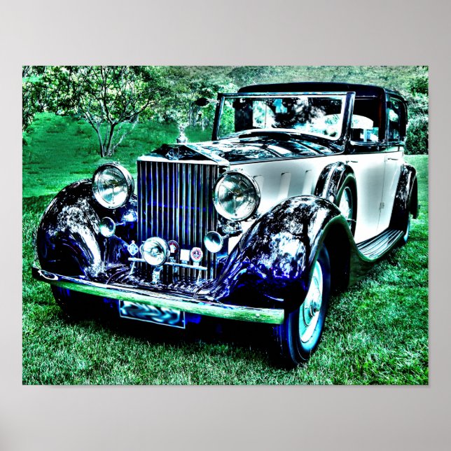 Roll Royce 1930 Poster (Front)