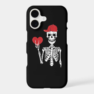 Roll Skeleton Hands Heart Valentines Day Skull