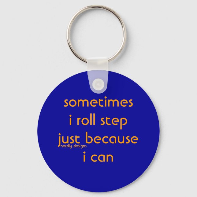 roll step keychain (Front)