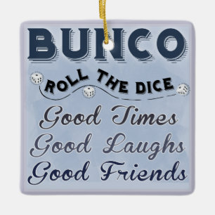 Roll The Dice Bunco Ornament