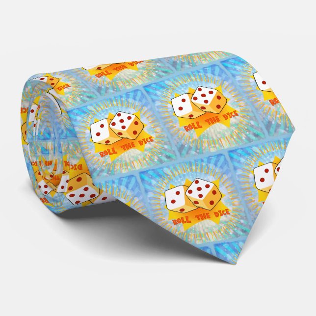 Roll The Dice Tie (Rolled)