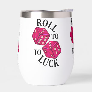 Roll to Luck – Neon Dice Mug
