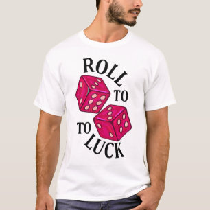Roll to Luck – Neon Dice T-Shirt
