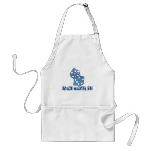 Roll with it - Dice Games Standard Apron