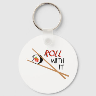 Roll With It Key Ring