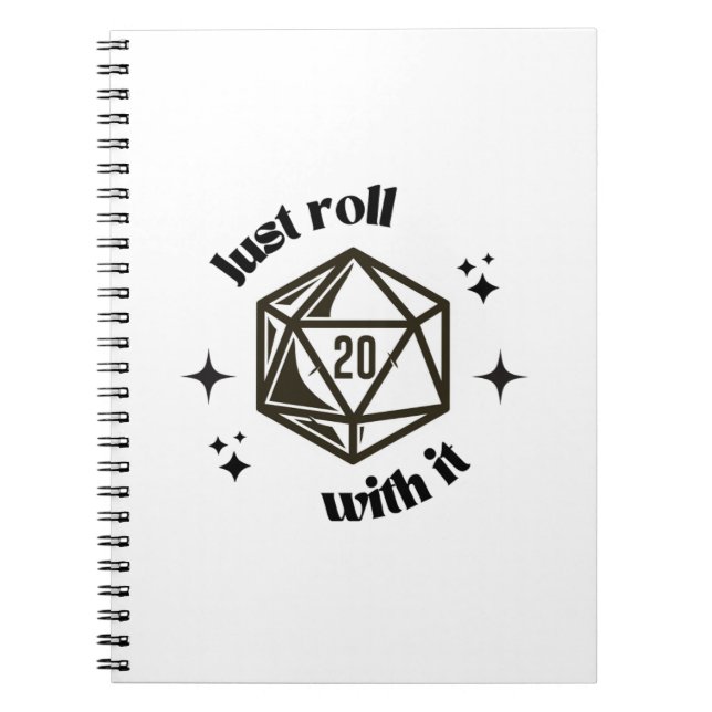 roll with it notebook (Front)