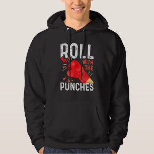 Roll With The Punches Boxing Coach Training Hoodie
