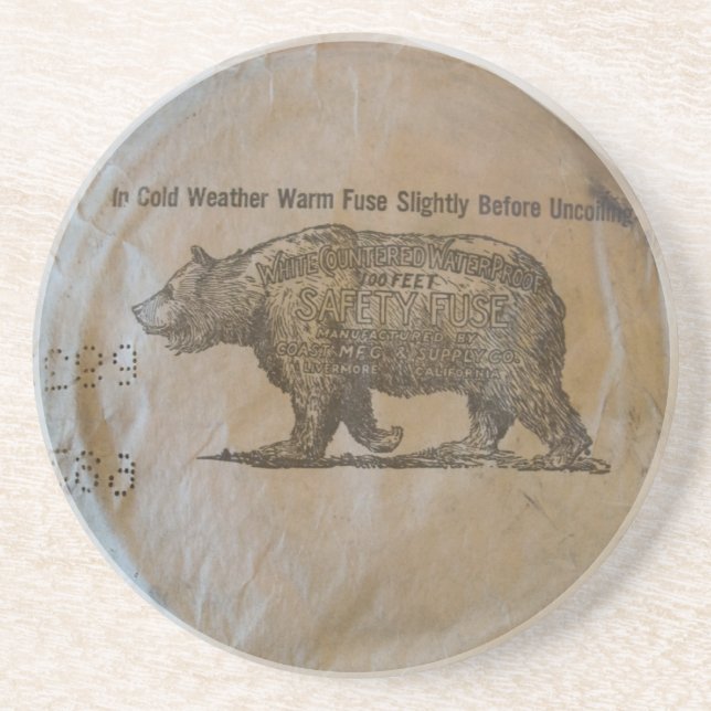 Rolled Fuse Coaster (Front)