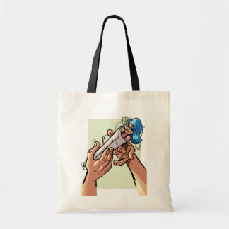 rolled up tote
