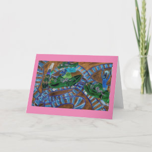 Roller a Coaster Bonanza Card