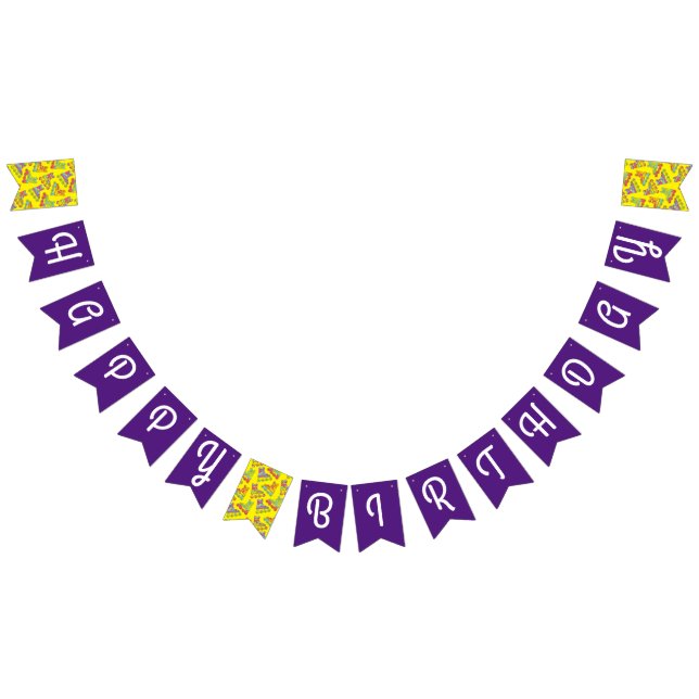 Roller Blades Skates Birthday Party Bunting (All)