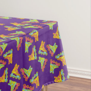 Roller Blades Skates Birthday Party Tablecloth