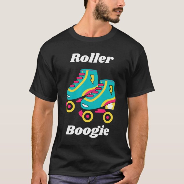 Roller Boogie Retro T-Shirt (Front)