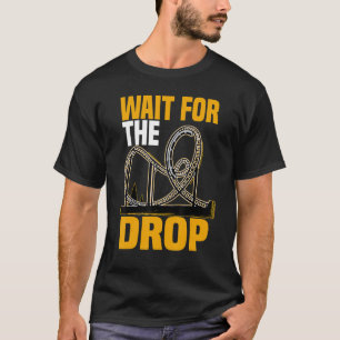 Roller Coaster Amusement Park Action Looping T-Shirt