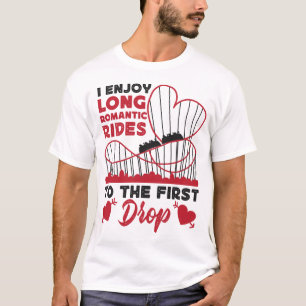 Roller Coaster Amusement Park I Enjoy Long T-Shirt