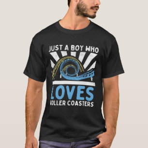 Roller Coaster Amusement Theme Park Men Women 3 T-Shirt