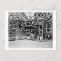 Roller Coaster at Glen Echo Park Photograph