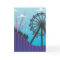 Roller Coaster Blank Greeting Card